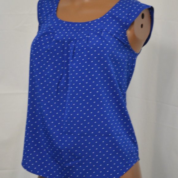 Blue junior's blouse - Picture 1 of 5
